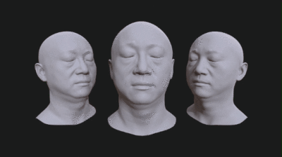 4D facial expression dynamic acquisition service